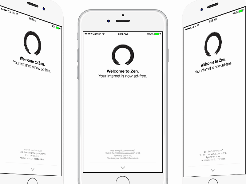 Zen transitions and interaction animation feedback interaction ios iphone material motion radial slider transition ui ux