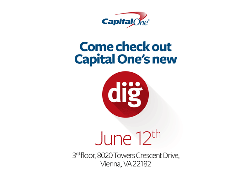 .dig opening invitation brand identity assembly logo reveal web animation