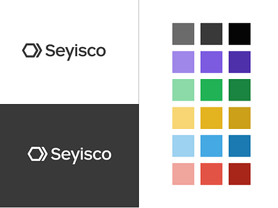 Seyisco Rebranding branding colors design hexagon icon logo startup typography vector