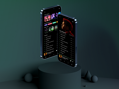 Music Player app app design music music player ui ux