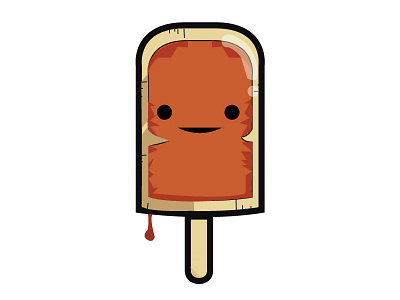 Meatsicles Blog Logo abe blog design logo meatsicle schmidt