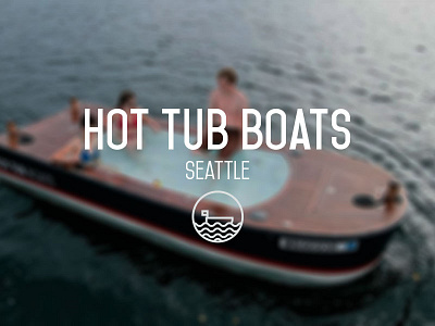 Hot Tub Boats Rebrand abe schmidt boat branding hot tub logo rebrand seattle