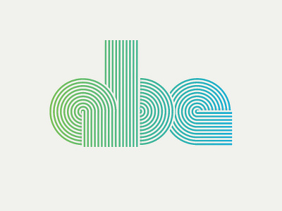 I am Abe. abe custom brush custom type gradient overlay lines logo personal brand vector vintage