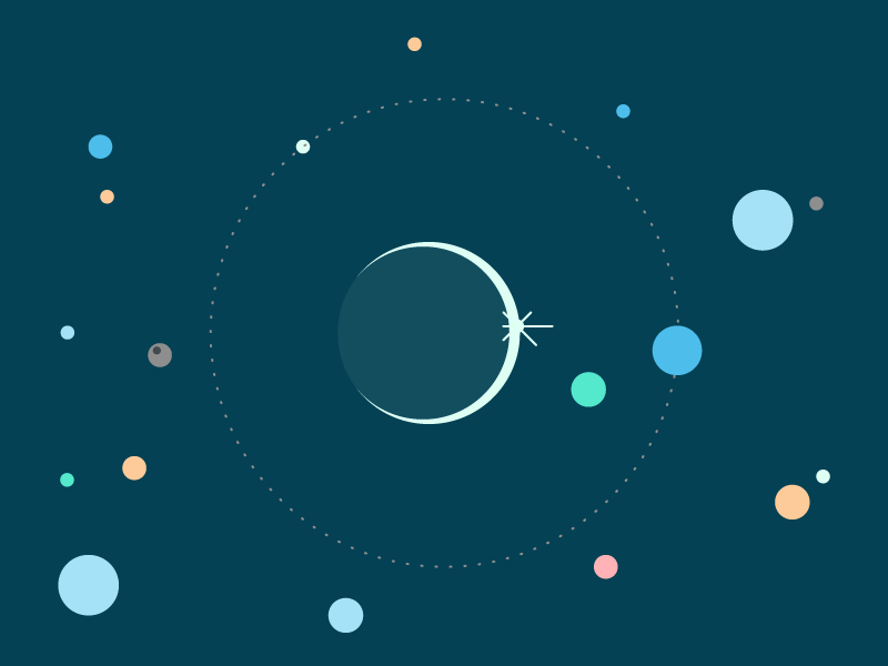 Total Eclipse of the Art by Abe for Moz Design Team on Dribbble