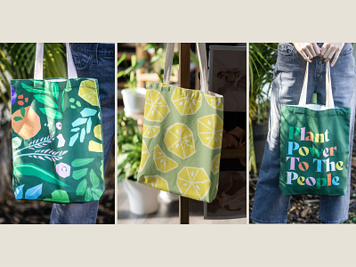Luma & Leaf – Tote Bag Design