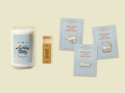 Ashley Biltz Photography – Candle & Matches Packaging Design