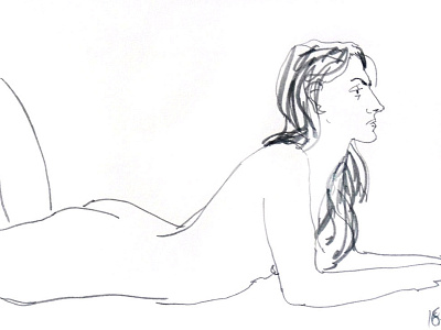 At Jam De Dibujo art drawing ink nude art nudeart