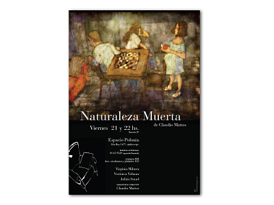 Naturaleza Muerta digital art graphic design illustration still life theatre