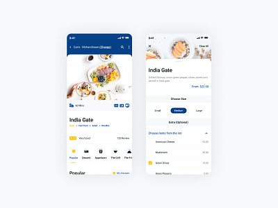 Food Delivery - Mobile App apple clean colors cook custom delivery app design design app food app ios ios app mobile mobile app mobile app design mobile design mobile ui modern restaurants web