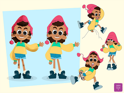 Puka Character Design Variation #1