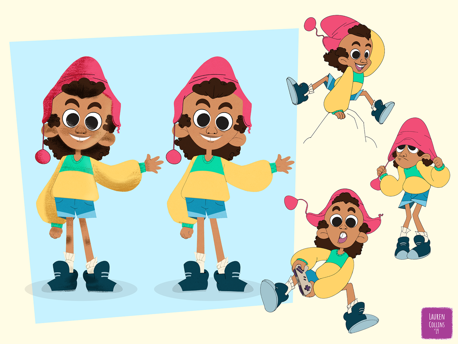 Puka Character Design Variation #1 by Lauren Collins on Dribbble