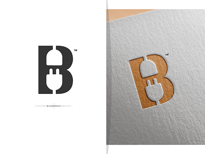 Letter B + Plug b brand brand logo brand mark branding design conceptlogo dribbble dribbble invite flat design flat logo letter b letterb logo logo a day logo brand logo branding logo mark logobrand logotype plug