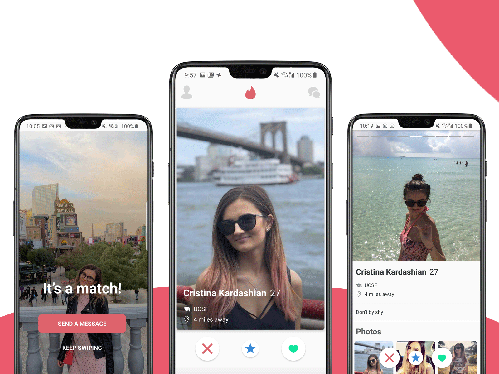 Dating Android App Template by Instakotlin on Dribbble