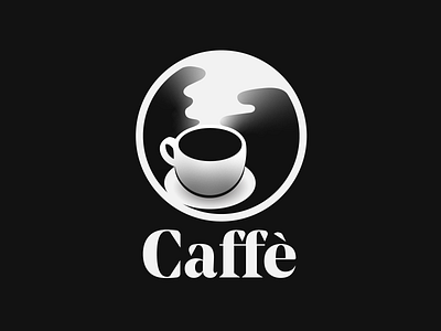 Caffè branding design graphic art icon illustration logo type vector