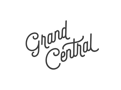 Grand Central / Bakery / Logo bakery logo branding design logo logo design logotype restaurant branding restaurant design restaurant logo typography