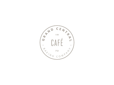 Grand Central / Cafe / Secondary Logomark