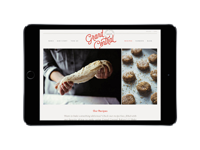 Grand Central / Bakery / Website