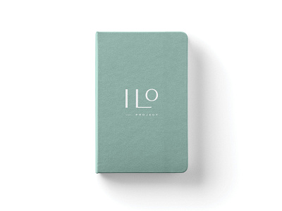 ILO / Logo + Notebook branding clean contemporary design logo typography