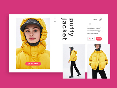 UI daily design ecommerce fashion ui
