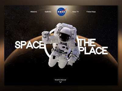 NASA Redesign Desktop