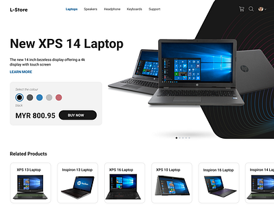 Laptop E-Commerce Website