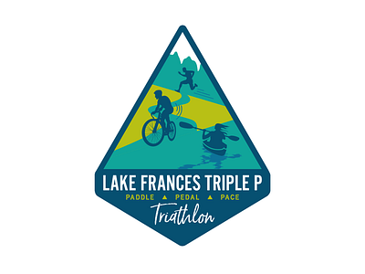 Lake Frances Triple P Triathlon Logo