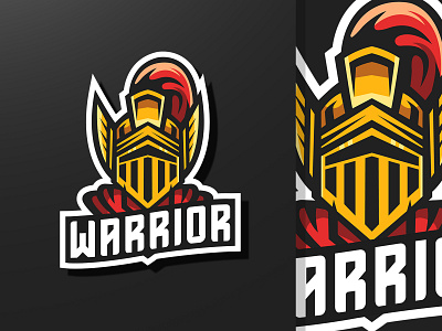 Warrior art artwork brand branding design drawing illustration illustrations logo logodesign logotype mascot sparta war warrior