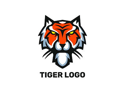 Tiger head logo by Coretan Creative on Dribbble