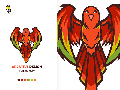 Bird mascot logo design animal bird branding cute design drawing illustration logo logotype mascot template vector