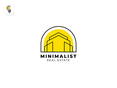 Minimalist real estate logo design agent apartment branding design graphic design icon logo minimalist outline property real estate style trends vector