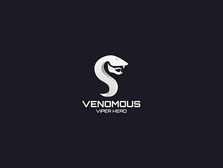 Viper snake head logo by Coretan Creative on Dribbble
