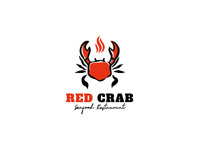 Seafood restaurant logo adobe illustrator art branding crabs design drawing graphic graphic design logo seafood ui vector