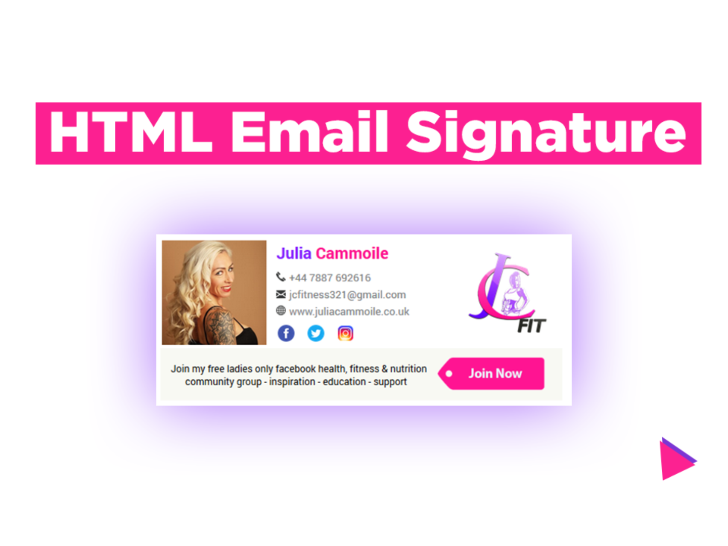 Html Email Signatures Template by funny story on Dribbble
