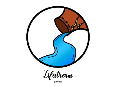 Lifestream Davao art brand brandidentity branding creative design designer designlogo digitalillustration graphicdesign graphicdesigner illustration illustrator logo logodesign logodesigner logoinspiration logos