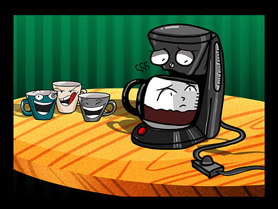Quarantine life for coffee addict