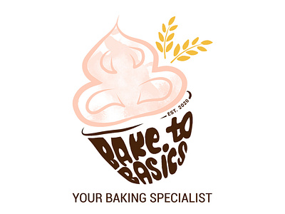 Bake to Basics logo art brand brandidentity branding creative design designer designlogo digitalillustration graphicdesign graphicdesigner illustration illustrator logo logodesign logodesigner logoinspiration logos