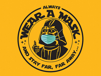 wear a mask star wars funart