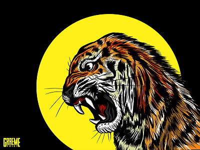 Tiger animal branding design graphic illustration japan lion sketch tiger vector vehicle wrap