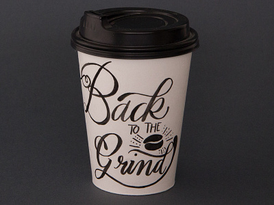 Coffee Cup Lettering