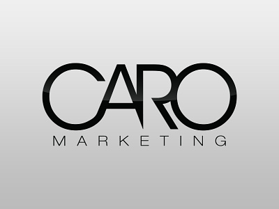 Caro Logo accents branding identity logo