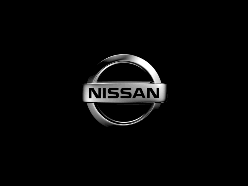 Nissan Logo 3d animation logo nissan