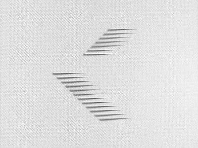 Paper texture design illustration logo shadows