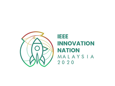 IEEE INNOVATION NATION Malaysia logo branding design global ieee illustrator logo