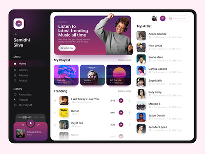 Tune Tart - Music Web App