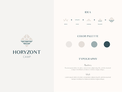 Horyzont Camp - reBranding design graphic design logo