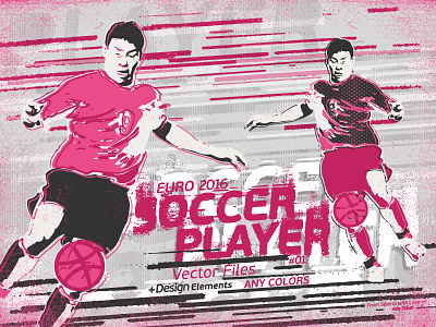 Soccer Player Drawing