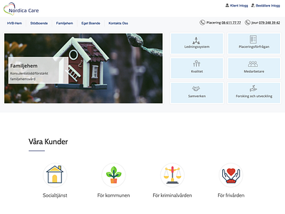 Nordika design icon ngo social ui ux vector website