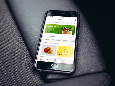 Grocery Shopping | delivery app design