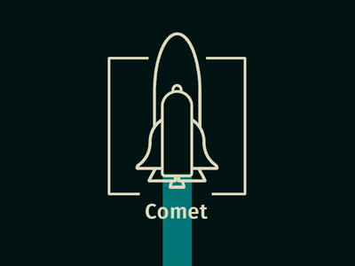 Comet Logo #dailylogochallenge