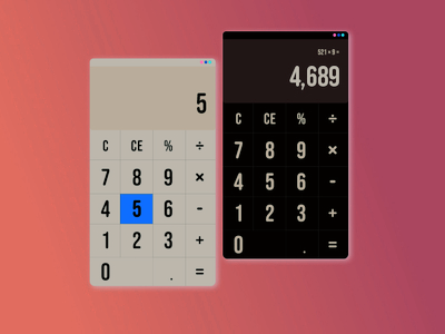 Calculator UI